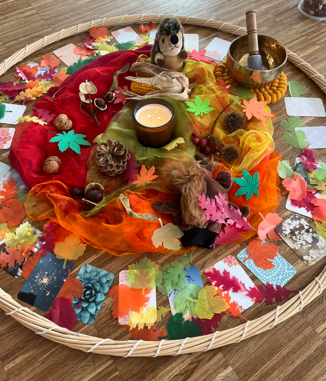 Eltern-Kind-Yoga Workshop "der goldene Herbst"